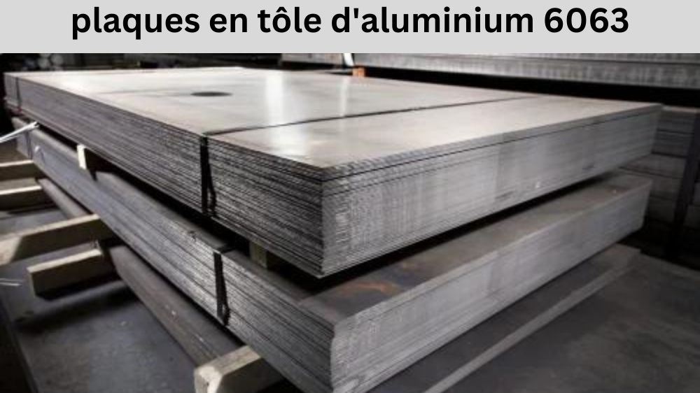plaques en tôle d'aluminium 6063